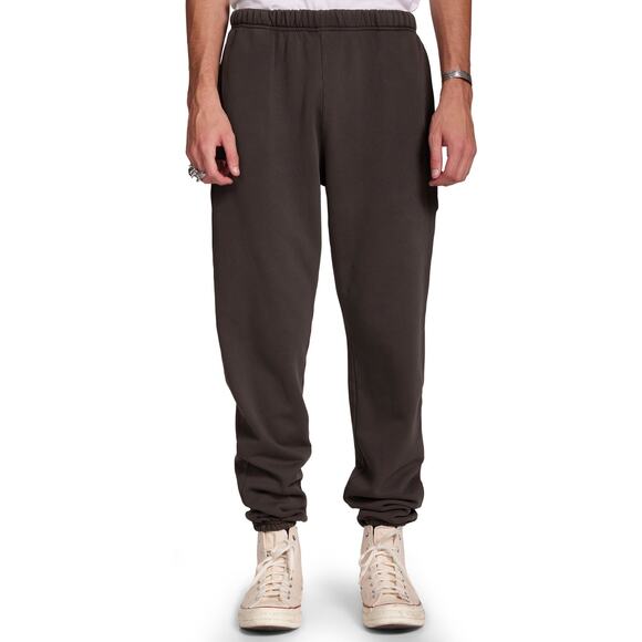 Les Tien Men’s Heavyweight Classic Sweatpants in Vintage Black, size XXL Casual - Picture 1 of 10